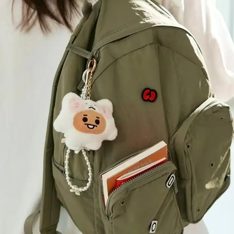 BT-21 KPOP Korean Popular Fashion Zoo series.doll keychain Plush Pendant Bag Hanging Gift Plush toys.ARMY Fan collection gifts