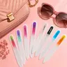 Czech Glass Nail File - Smooth and Precise Finish for Manicure and Pedicure Nail Care Case Nail Art Cutics
