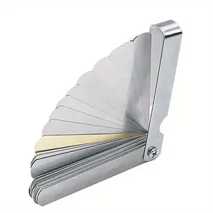 Feeler Gauge Portable Durable Various Specifications Arc Stainless Steel Feeler Gauge Gap Gauge Rangefinder 1pc