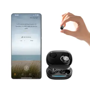 MINISO MS217 Wireless Bluetooth Earbuds — Bluetooth 6.0 Sleep Headphones, Waterproof Wireless Earbuds, Mini Invisible In-Ear Headphones; Suitable for Office, Sports, and Sleep; Built-in Microphone