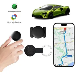 Magnetic Mini GPS Tracker Device with Waterproof Case, No Monthly Fee, Anti-lost Device, Pet Tracker, Works with Apple Find My
