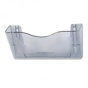 Deflect-O  DocuPocket Landscape Wall File Pocket Large Files/Tabloid Smoke