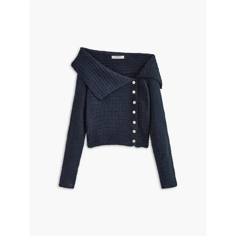 blue asymmetrical top - TikTok Shop