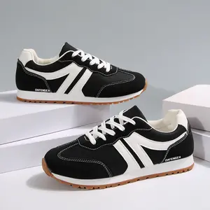 Women Sneakers Breathable Fabric Suede Upper Non-Slip Outsole Tennis Running Fashion Sneakers