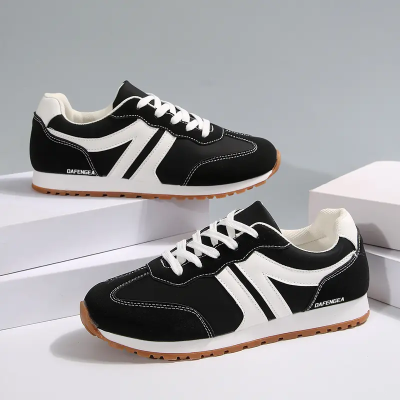 Women Sneakers Breathable Fabric Suede Upper Non-Slip Outsole Tennis Running Fashion Sneakers Summer Vibes