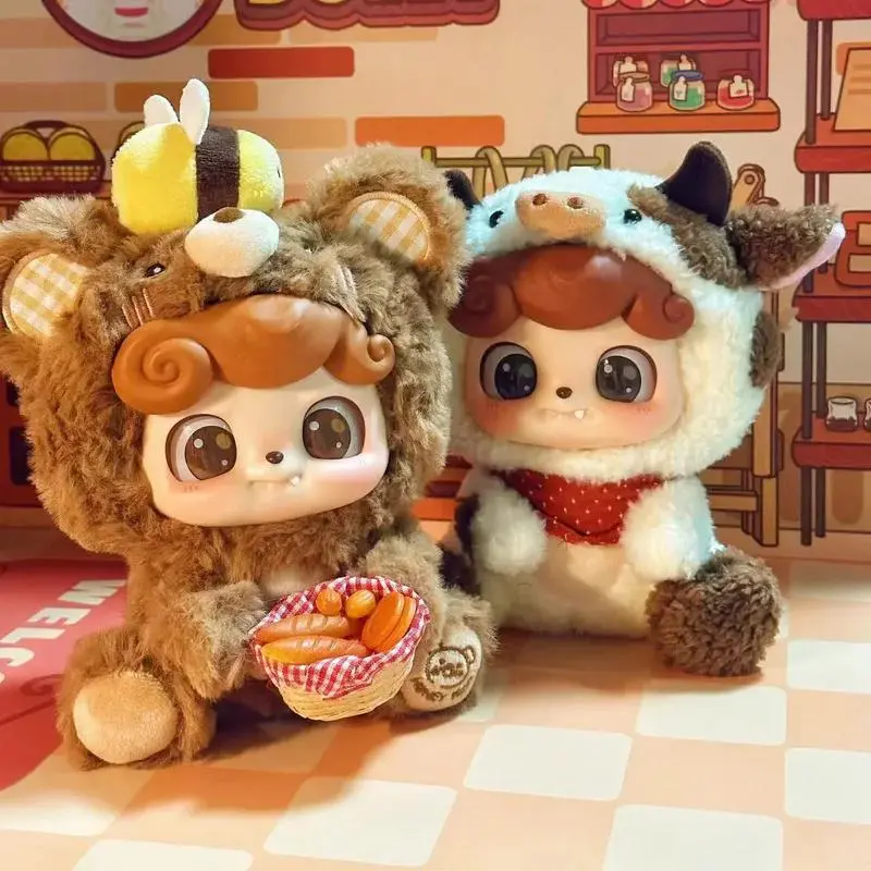 Jotoys Q KID Animal Preschool Plush Series Blind Box, Collectible