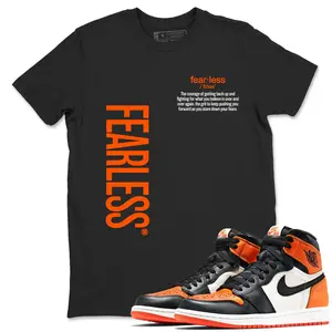 Unisex T-shirt to match Jordan 1 Shattered Backboard - Fearless Definition. 100% Cotton for Casual Wear. Comfortable Summer Unisex T-Shirt to match Jordan Sneaker. Streetwear Style. urban outfitters