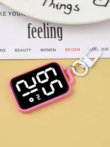 Keychain Hanging Watch Large Digit Electronic Touch Glow-In-The-Dark Student Exam Dedicated Wristwatch Digital Display Portable Keychain