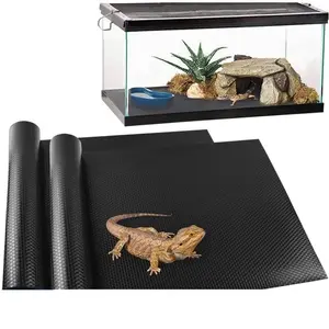 Large Reptile Carpet,Bearded Dragon Tank Accessories,Reptile Mat, Leopard Gecko Substrate,Bearded Dragon Tank Flooring,Snake,Tortoise Bedding outdoorfun