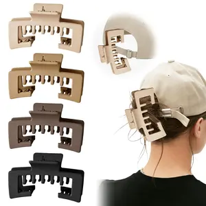 Baseball Cap Hair Clips, Hat-Friendly Claw Clips for Women, Ideal for Hat Hairstyles, Trendy Hair Accessories Gifts, Summervibes
