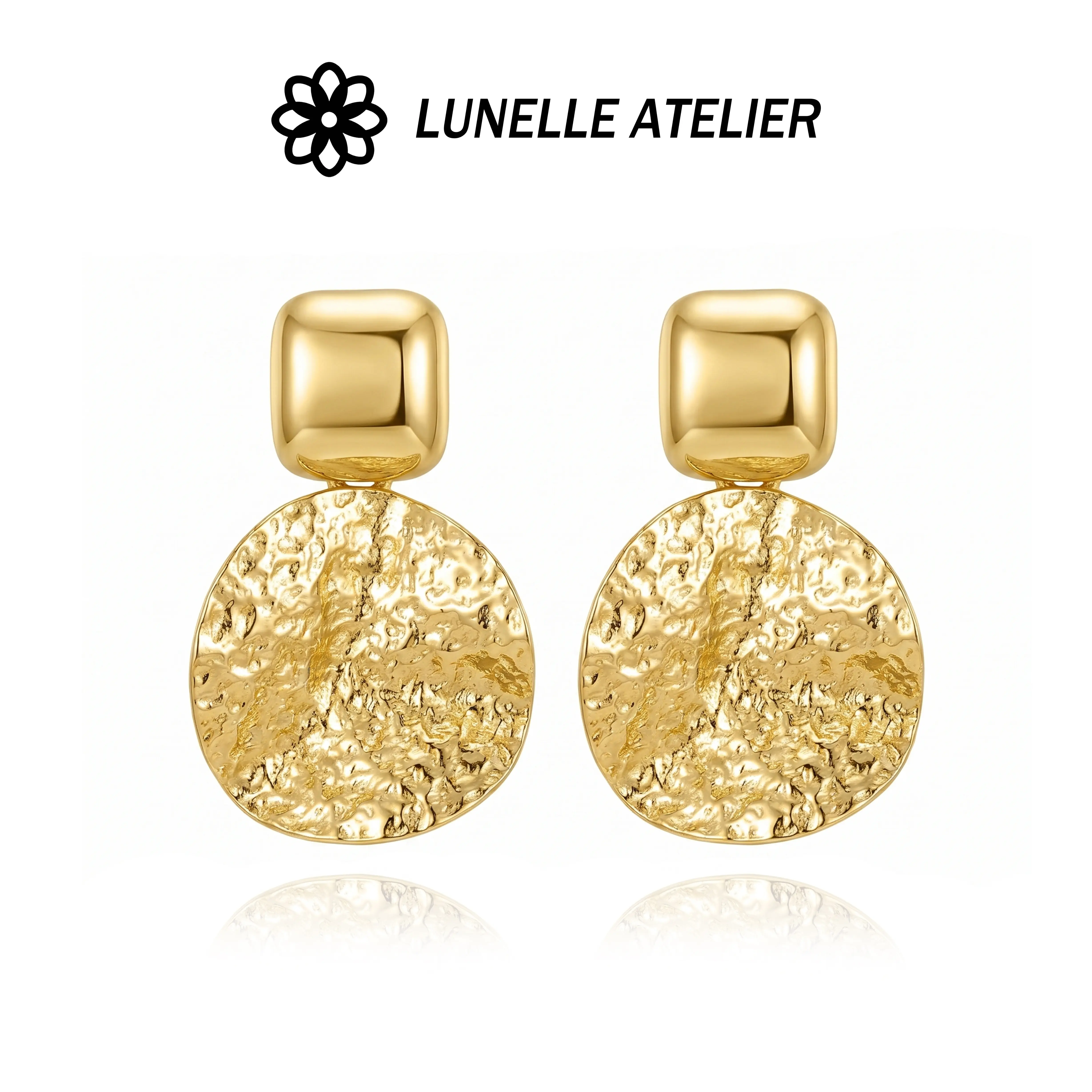 Gold Earrings for Women Fashion Jewelry Hypoallergenic Earrings Perfect for Daily Wear & Parties