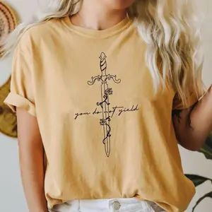 Comfort Colors Throne Of Glass Flower Aelin Quote T-shirt The Thirteen Throne Of Glass Tee To Whatever End Throne Of Glass Tshirt Womenswear Vintage