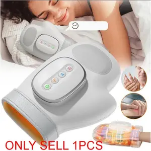 Therapeutic Hand Massager with Heat Therapy & Compression - Arthritis Pain Relief & Muscle Recovery, 3D Compression with 13 Airbags for Office Workers/Gamers/Post-Surgery Care