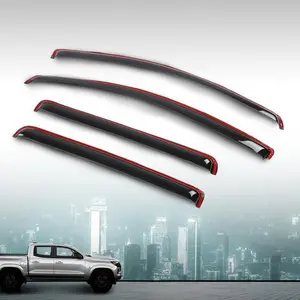 For For 23-25 Chevy Colorado GMC Canyon In-Channel Rain Guard Window Vent Visors