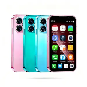 Mini phone 3-Inch IPS Screen Mini Smartphone Quad-Core 1.3GHz Processor Dual Sim Global Roaming 2GB+16GB Memory 5MP Camera 900mAh Battery Compact Design for Daily Use