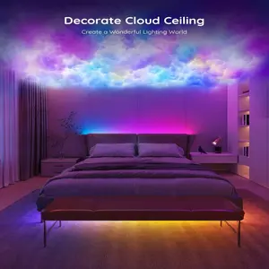 Smart Bedroom LED Strip Light, Bluetooth-compatible APP Control, DIY Color Changing, Music Sync Lighting, Home Decor, 10m/32.8 Feet