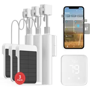 Blind Tilt Automatic Blind Opener 3-Pack & Hub 2-  Motorized Blinds with /IR Remote Control, WiFi  Hygrometer, Light Sensor, Work with Alexa,  , HomeKit