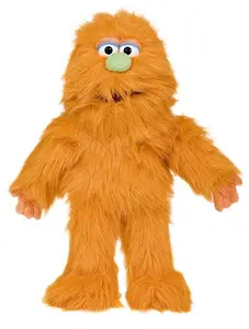14" Orange Monster, Hand Puppet