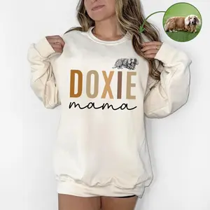 Custom Dog Breed T-Shirt or Sweatshirt with Photo, DTG Printed