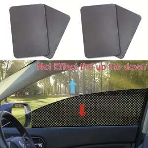 4/8PCS Car Window Sun Shades, Static Cling Sunshade Film, UV Blocking, Heat Reduction, No Adhesive Reusable Car Window Cover for Baby, Kids, Pets & Travel