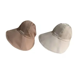Women's 2026 New Universal Ice Silk High-Ponytail Empty-Top UV-Protection Summer Bucket Hat, Sports & Outdoor Accessory