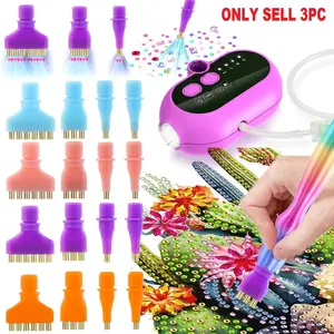 DIY Diamond Painting Multi-Color Vacuum Pen Drill Head Replacement Kit, Suitable for Most Vacuum Pens, Diamond Art Accessories, Crafts, Diamond Art Tools, Diy Craft Supplies