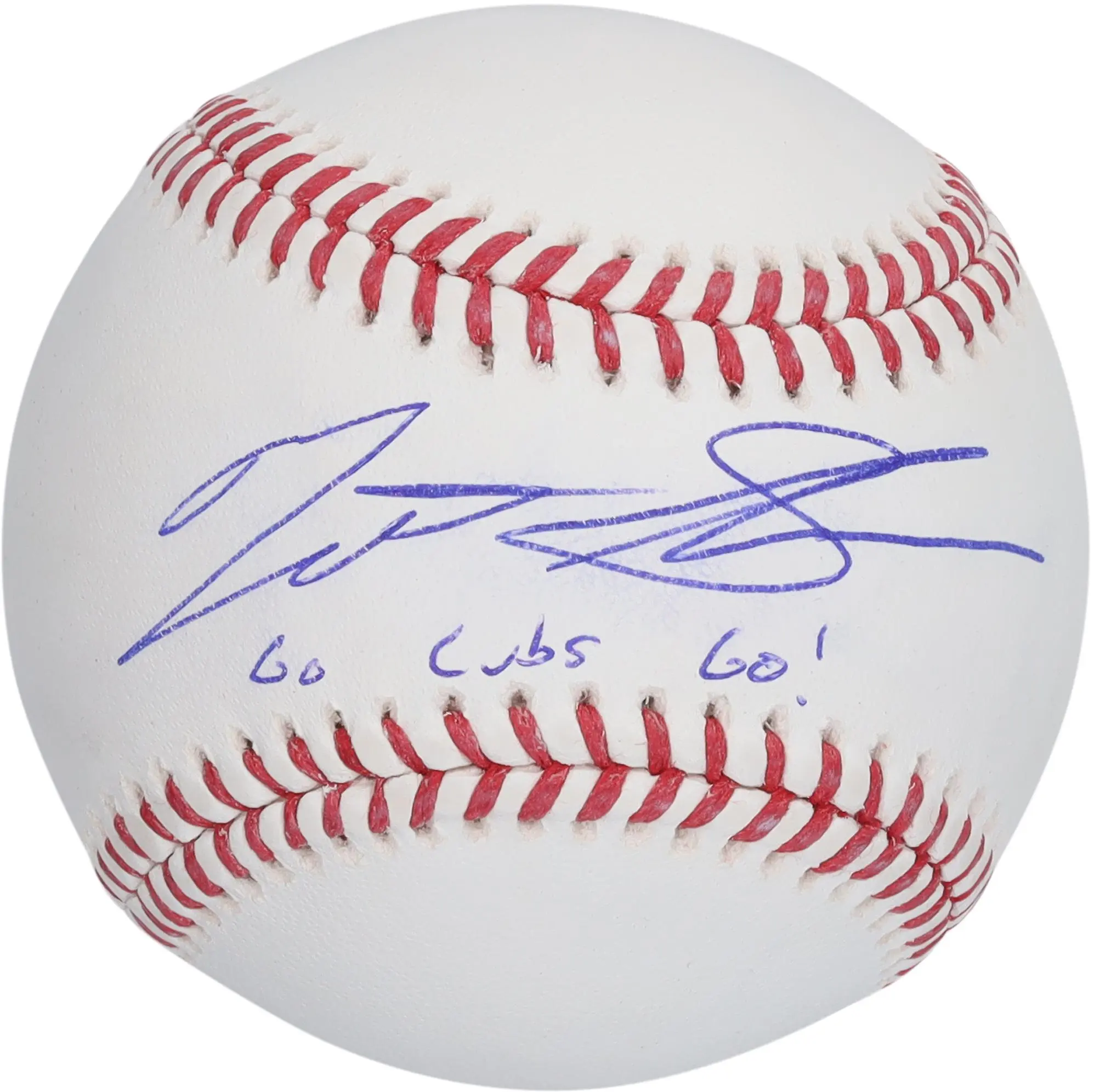 Matt Shaw Chicago Cubs Autographed Baseball with "Go Cubs Go!" Inscription - Fanatics Authentic Certified