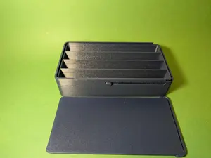 3ml Pens Case Slide Lock Locking Top Peptides Testosterone Storage Container Travel Box Multiple Colors 3D Printed