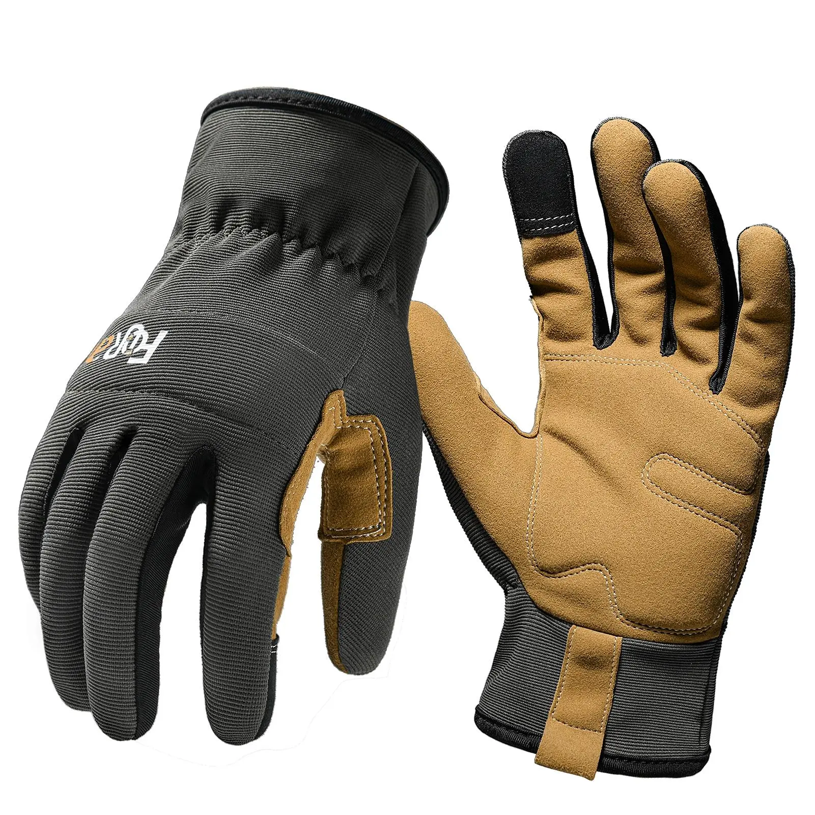 Multi-purpose Light Duty Work Gloves (1 Pair), Multipurpose Work Gloves, Protective Work Gloves, High Performance Breathable & High Dexterity Gloves, Universal Gardening Gloves for Men & Women