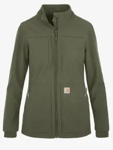 Carhartt Force Rugged Flex Women's 3-Pocket Bonded Fleece Scrub Jacket