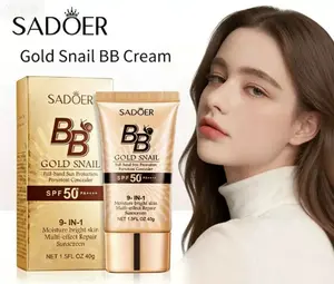 Sunscreen Golden Snail Perfect Cover BB Cream - Tinted Moisturizer with  Coverage Concealer, SPF50+ PA++++