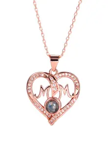 👩｜【Gift box included】PSA for Mother‘s Day: One “I love you” isn’t enough. Say it in 100 languages with this magical projection necklace. 🌍 Watch the words light up the wall—and her heart. ✨ #mothersdaygift #projectionnecklace #100languagesiloveyou