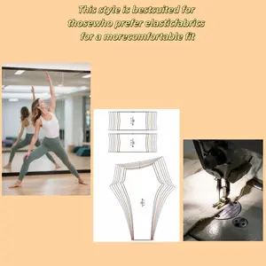 Women's XS-3xl Sewing Pattern Set, Yoga Pants Dance Pants Bottoms, DIY Clothing Design, Handmade Fashion, Casual Wear