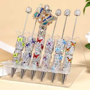 【P227】(Handmade may have some space) Creative DIY Rhinestone DIY Pens