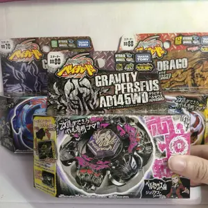 Beybladex Classic metal constellation gyroscope Fight Spinning Tops BB80 Gravity Perseus AD145WD/BB88 Meteo L-Drago LW105LF BB70 BB28 BB43 BB105 New with original packaging set
