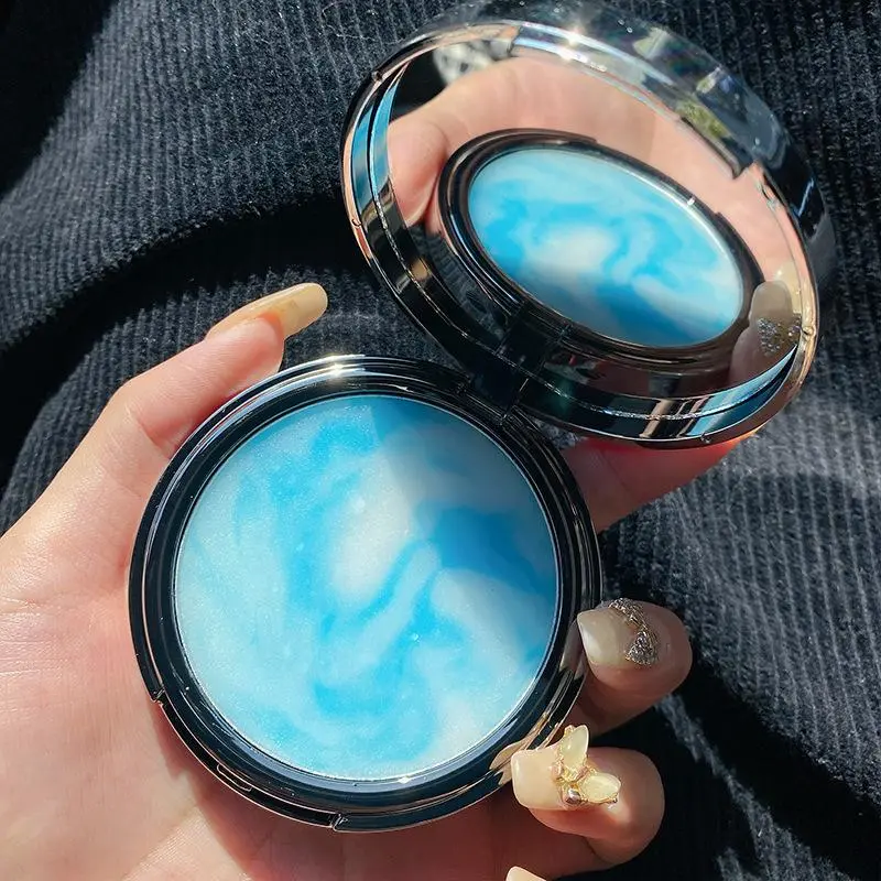 Long-lasting Jelly Powder, Oil-control Face Makeup Matte Pressed Powder, Makeup Setting Powder, Suitable for All Skins, Silky Finishing Powder, Setting Powder Cosmetic