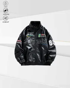 Racing Style Printed Jacket Fashion Pattern Personality Youth Outdoor Trendy Street Versatile Coat