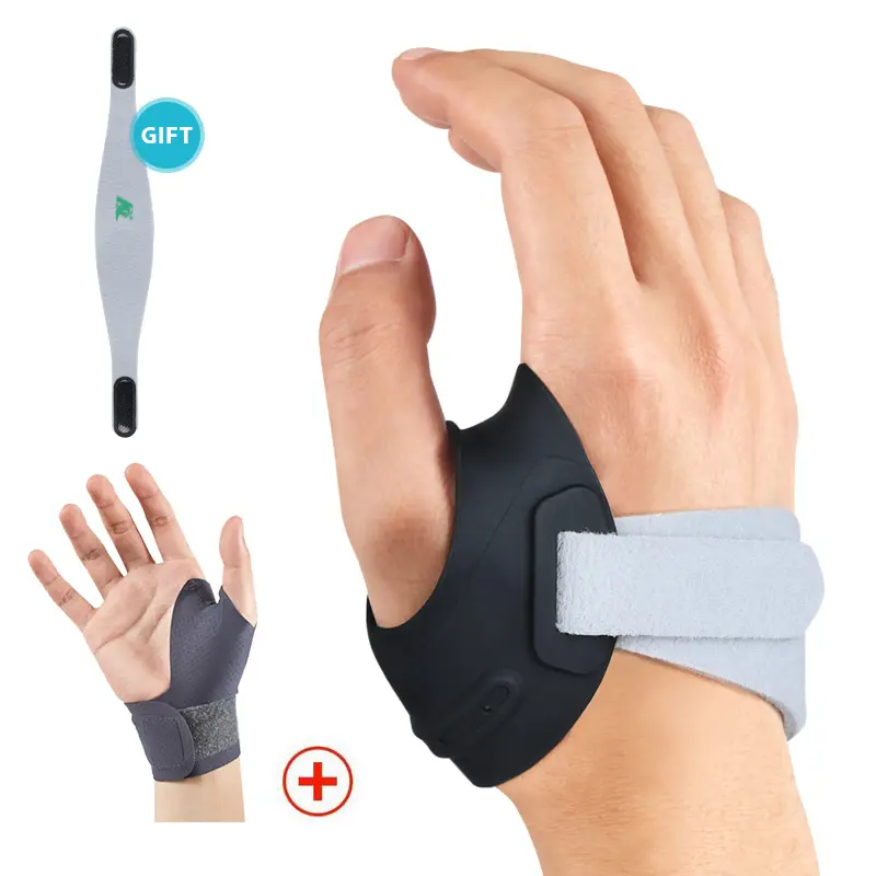 Arthritis brace - thumb brace for seniors with arthritis, thumb brace for those with thumb inflexibility, thumb arthritis brace, relief from thumb arthritis pain and injury, unisex