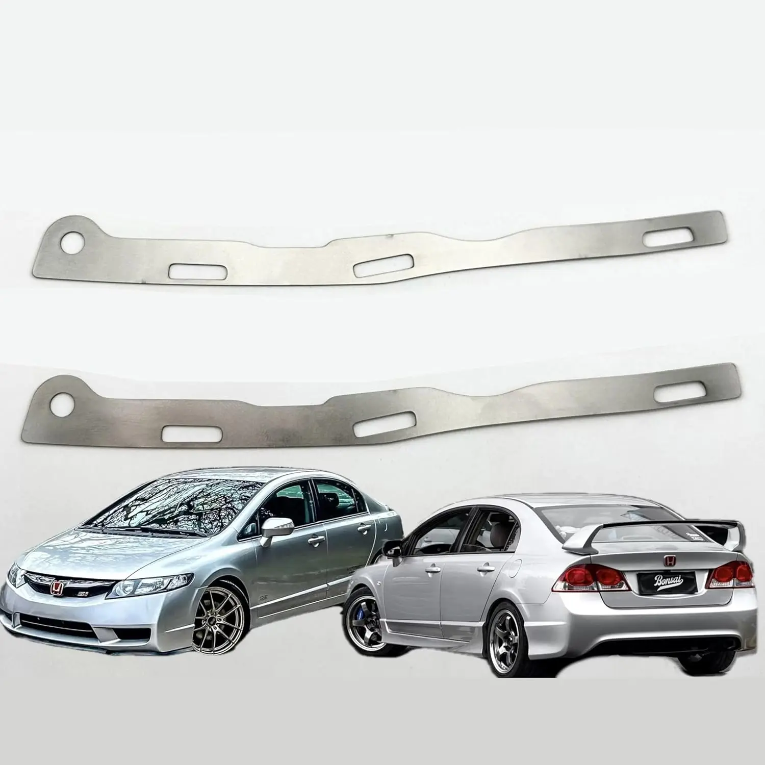 Front Bumper Repair Metal Plate For Honda Civic 8th generation SI FA5 2006-2011