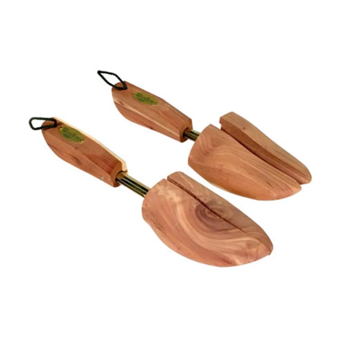 212 MAIN Men's Medium Wooden Shoe Tree - Adjustable Shoe Stretcher with Natural Fresh Cedar Scent, Odor Control, Moisture Absorbent for Footwear Care & Organization