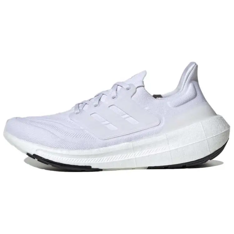 Adidas UltraBoost Light Triple White' Cushioned Breathable Low Top Running Shoes Unisex GY9350