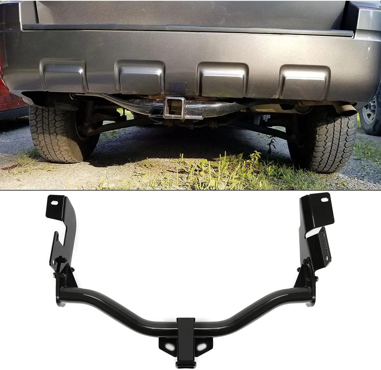 Class 3 Trailer Tow Hitch Replace for 13650 Compatible with 2005-2012 Ford Escape 2005-2011 Mazda Tribute and Mercury Mariner Trailer Hitch with 2" Receiver
