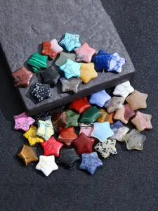 Natural Star Shaped Crystal, Mini Star Shaped Crystal, Star Cut Gemstones, Engraved Crystal Ornaments, Starlight Jewelry, Premium Gifts for Valentine's & Mother's Day Decoration, Crystal Carvings, Unique Crystals, Gemstones And Crystals