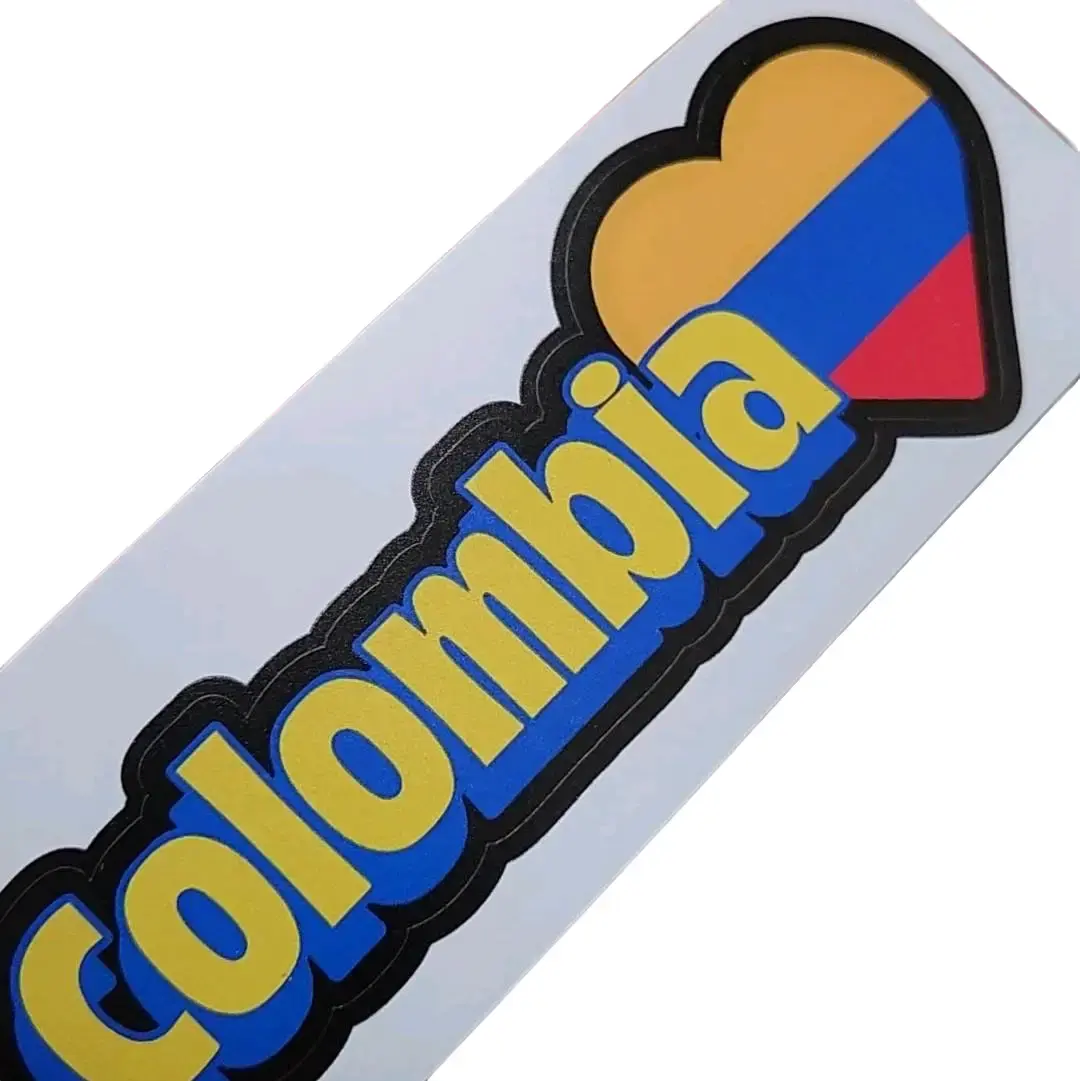 Colombia car window decal sticker calcomanía pegatina