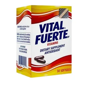 Vital Fuerte Antioxidant Dietary Supplement - 30 Soferels with Essential Vitamins and Minerals, Made in Guatemala, Healthcare Supplement Edible Fitness Healthy