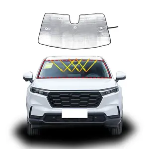 For Honda CRV 2023 aluminum foil car styling car front windshield anti-UV sunshade car interior protection accessories