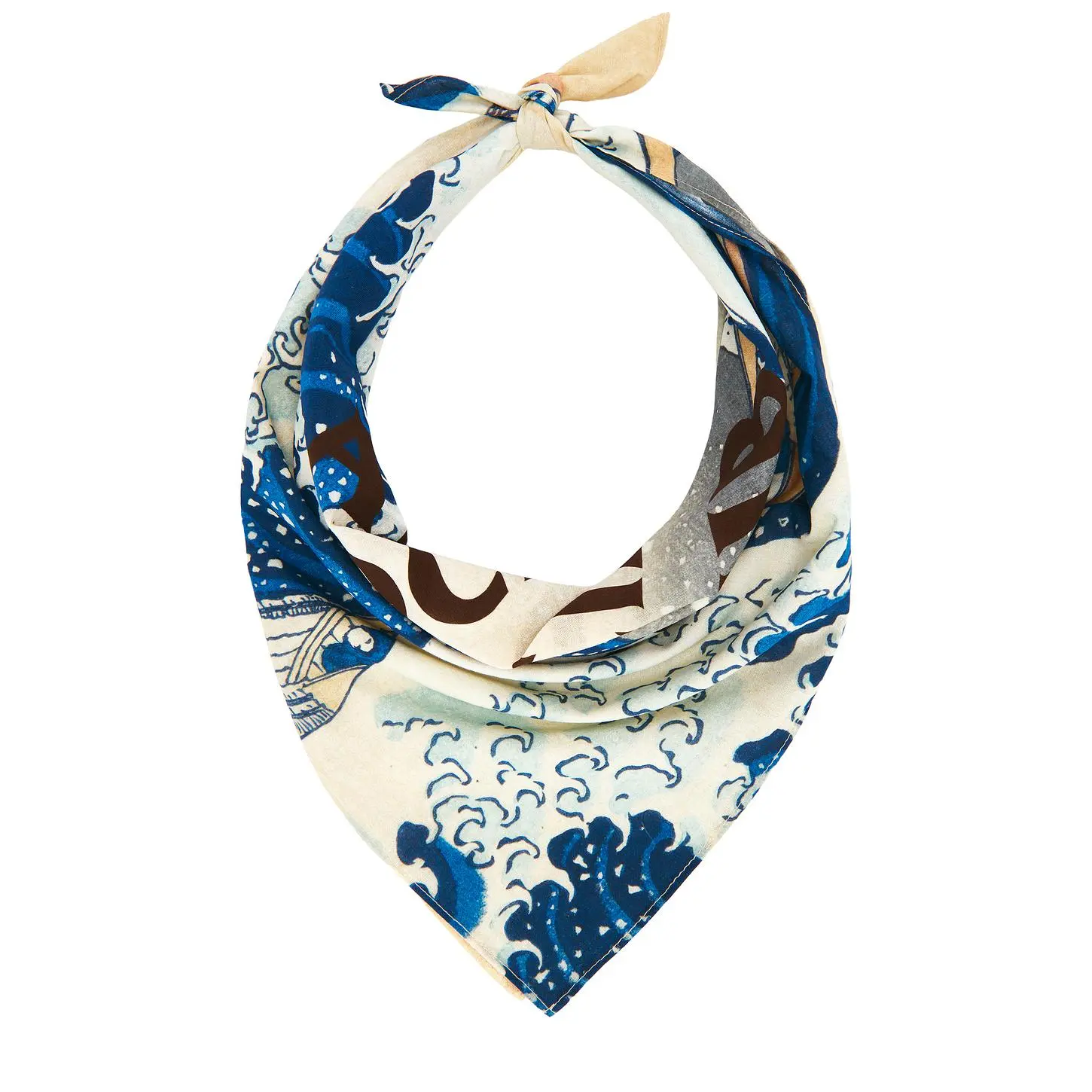 Anti Social Social Club The Great Wave Bandana in Multi Unisex