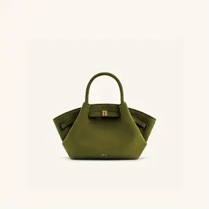 Women'S Elegant Dumpling Tote & Messenger Bag with Golden-Tone Hardware Structured Curved Handle Detachable Strap Spacious Synthetic Handbag with Zipper Closure Easy-Clean Durable Design for Work Travel Daily Use Brown, Office Work Bag, Elegant Bags