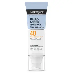 Neutrogena Ultra Sheer Invisible Gel Face Sunscreen Broad Spectrum SPF 40, 1.7 Oz Neutrogena Ultra Sheer Invisible Gel Face Sunscreen Broad Spectrum SPF 40, 1.7 Oz