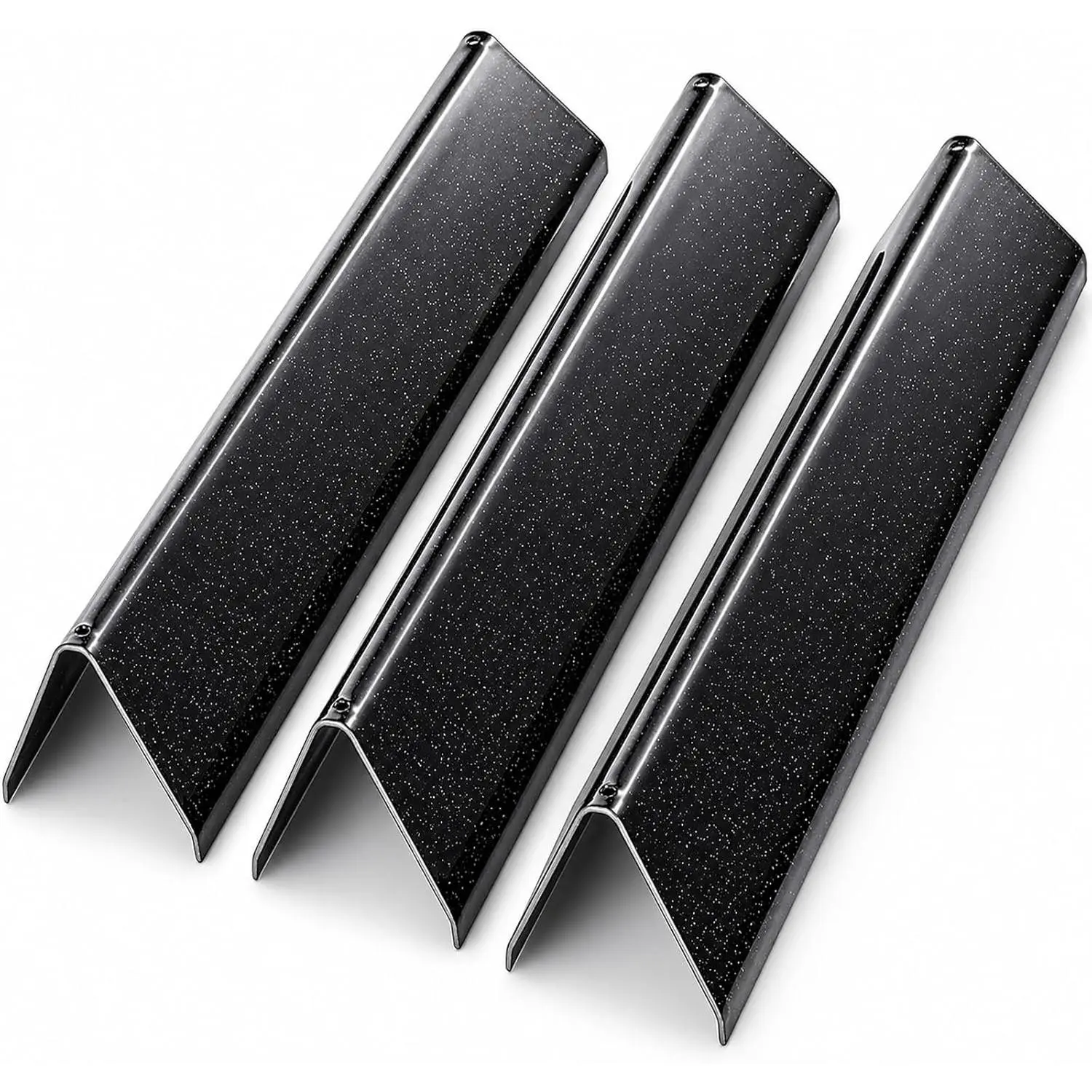7635 15.3 Inch Flavorizer Bars for Weber Spirit I & II 200 Series - E210 S210 E220 S220 with Front Control Knobs, Porcelain Enameled Flavor Bars for Weber GS4 Spirit Grill Replacement